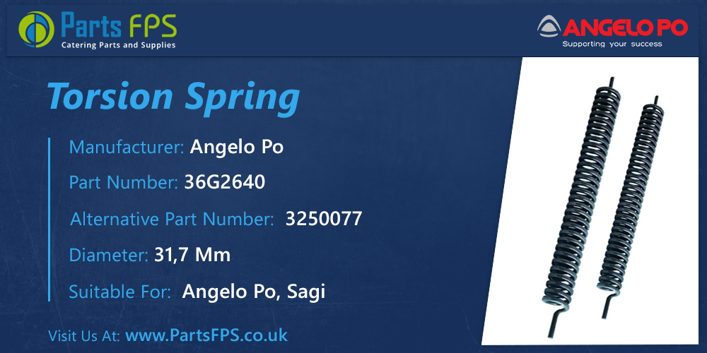 Angelo Po 36G2640 Torsion Spring
